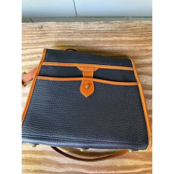 Vintage Dooney and Bourke Equestrian A6 Leather Crossbody Purse - Picture 12 of 16